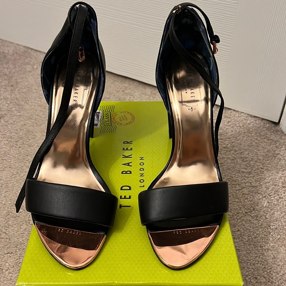 Ted Baker leather heels size 10